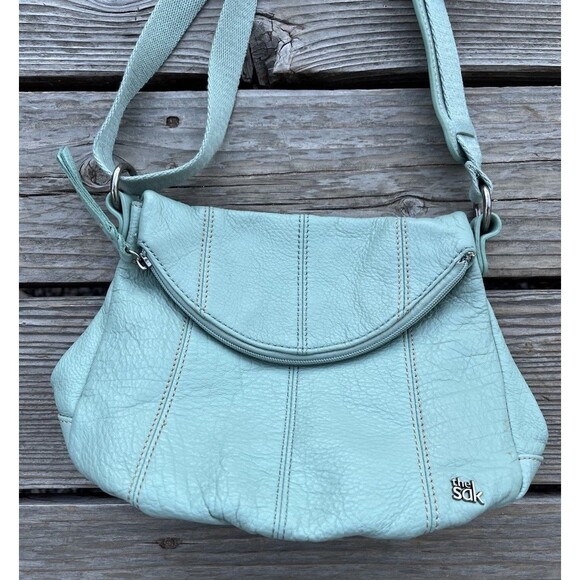 (3) The Sak Deena Flap Pebbled Leather Crossbody Bags - Picture 7 of 16